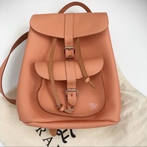 GRAFEA Peach Waffle Baby backpack with dustbag